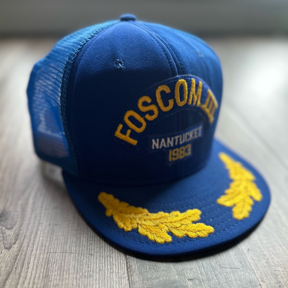 Vintage Gold Oak Leaves Captain's Hat